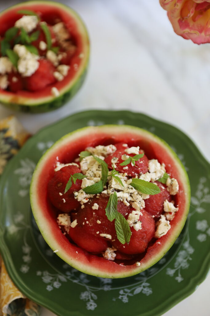 Easy Watermelon Feta Salad with Mint