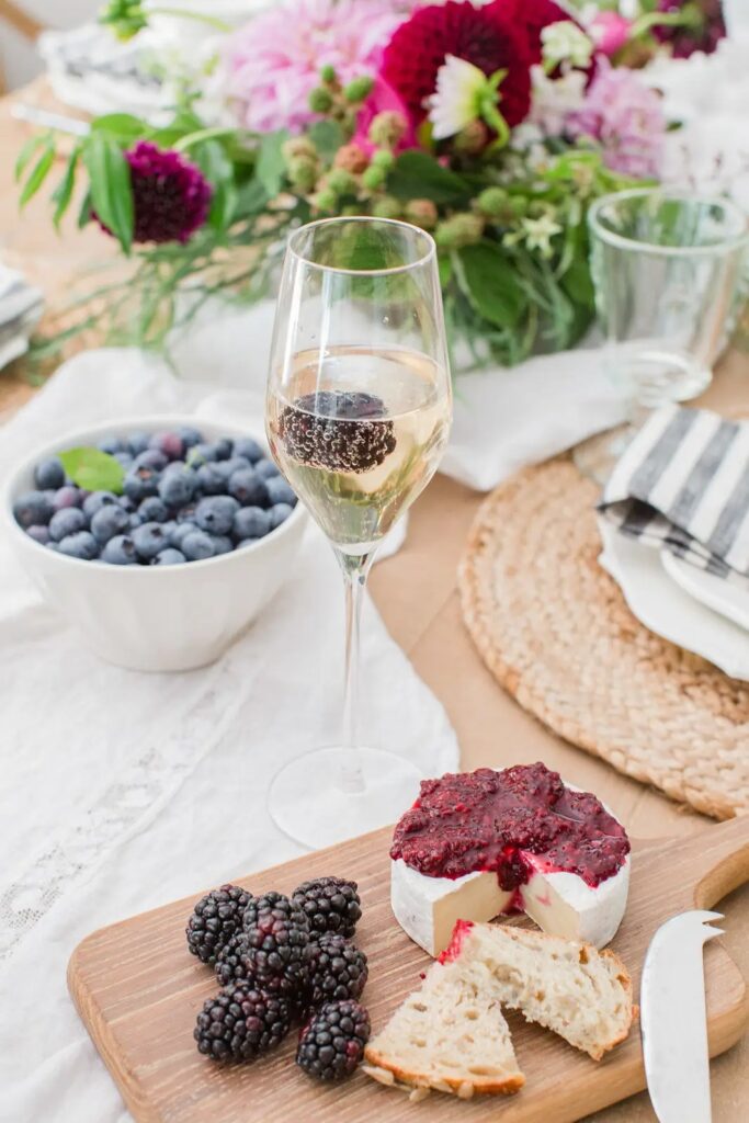 blackberry luncheon ideas