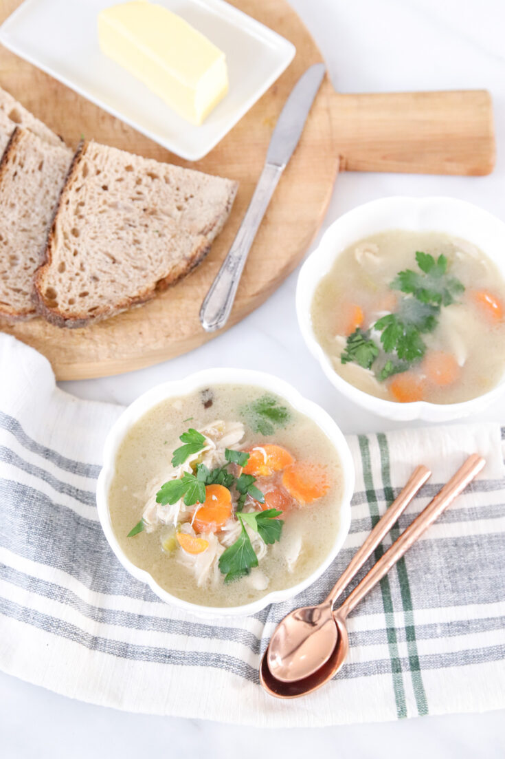 chicken soup from scratch