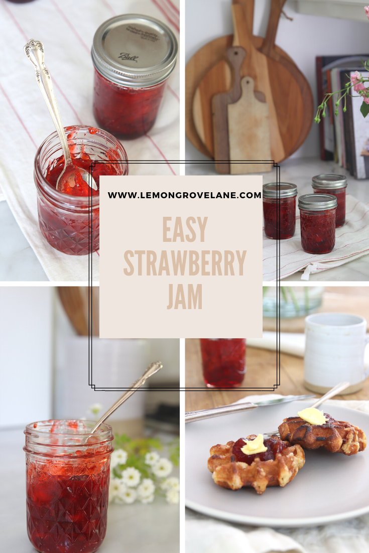 strawberry jam #easystrawberryjamrecipe #strawberryjam