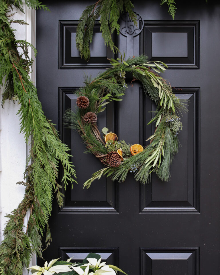 The perfect holiday wreath