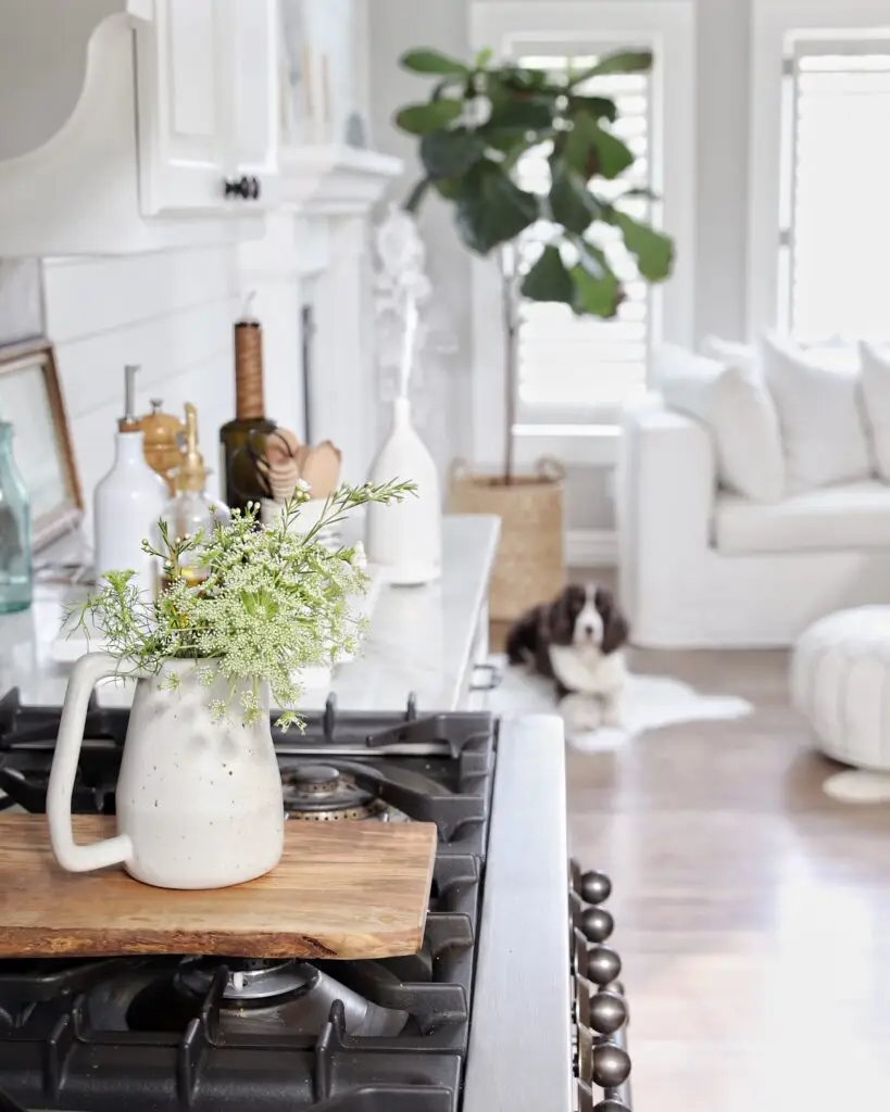 organizing a small kitchen space