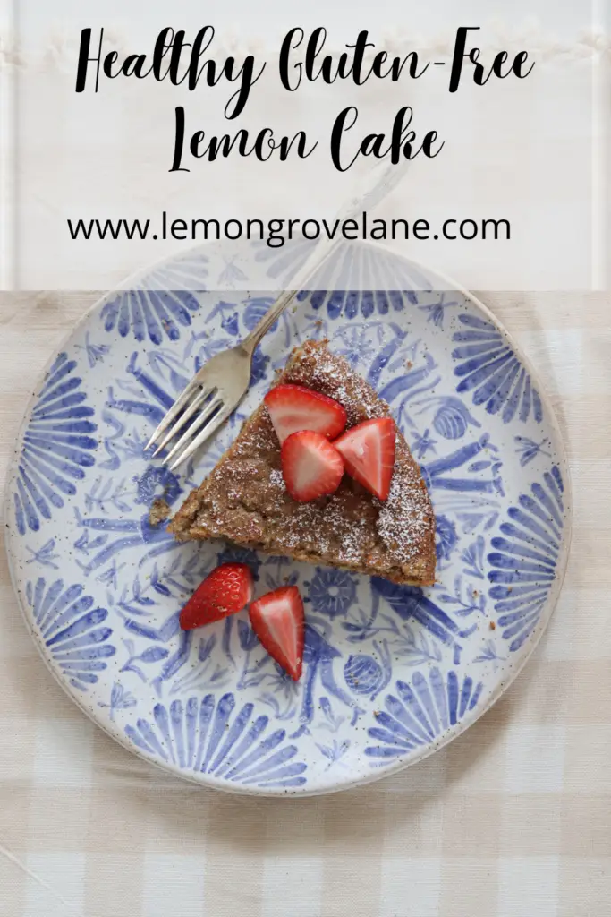 Healthy Gluten-Free Lemon Cake