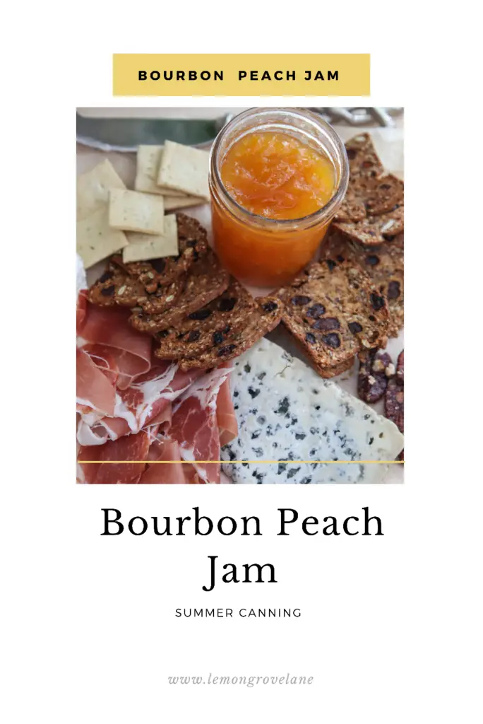 bourbon peach jam