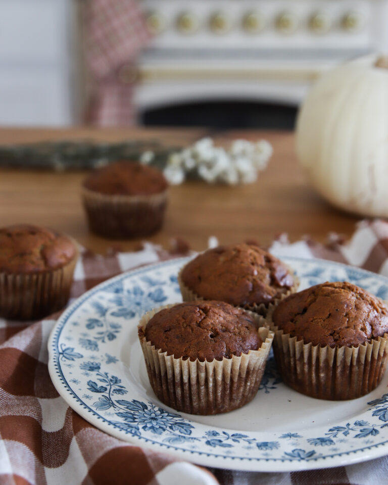 Autumn recipe | chocolate chip pumpkin muffins