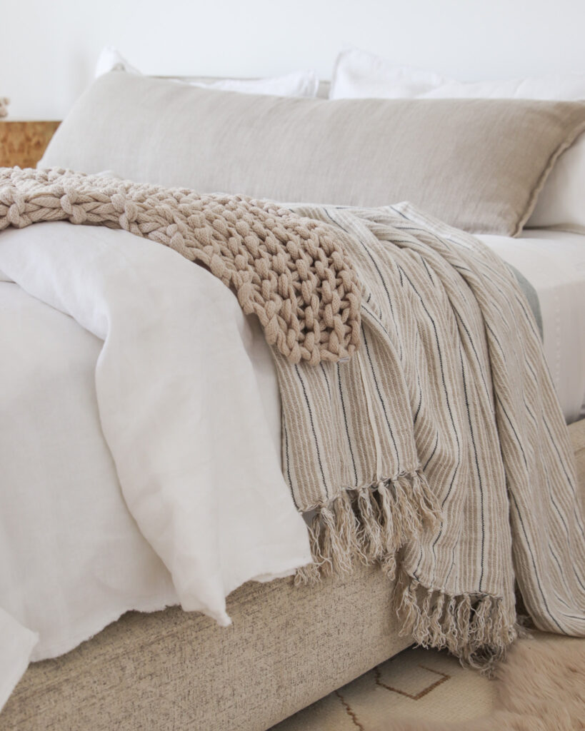 how to layer a bed for winter