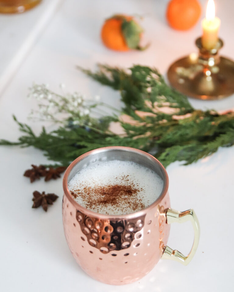 Warm up right now with this Spiced Chai Hot Toddy Recipe
