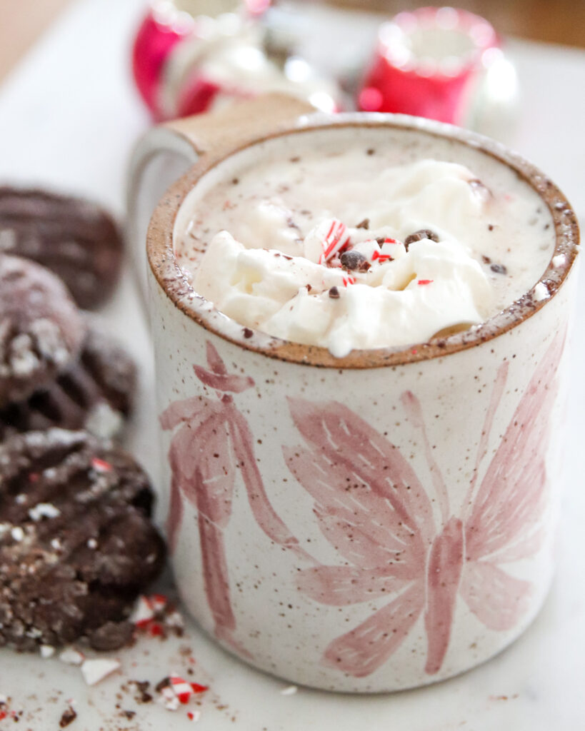 how to make homemade extra creamy hot cocoa #hotcocoa #hotchocolate #christmascocoa