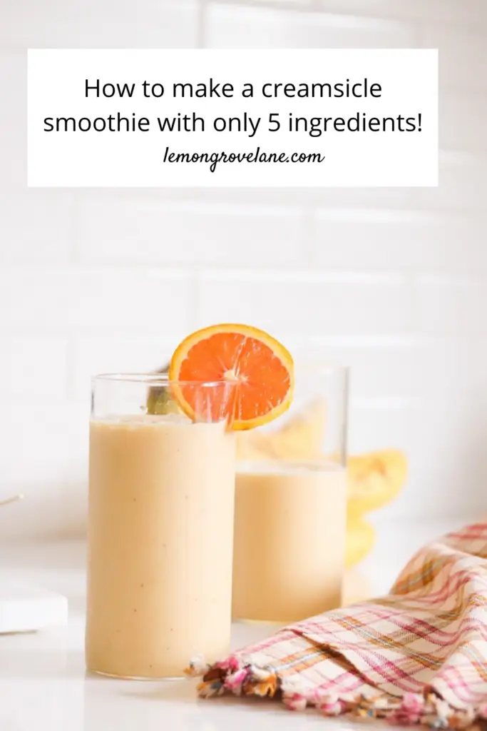 creamsicle smoothie