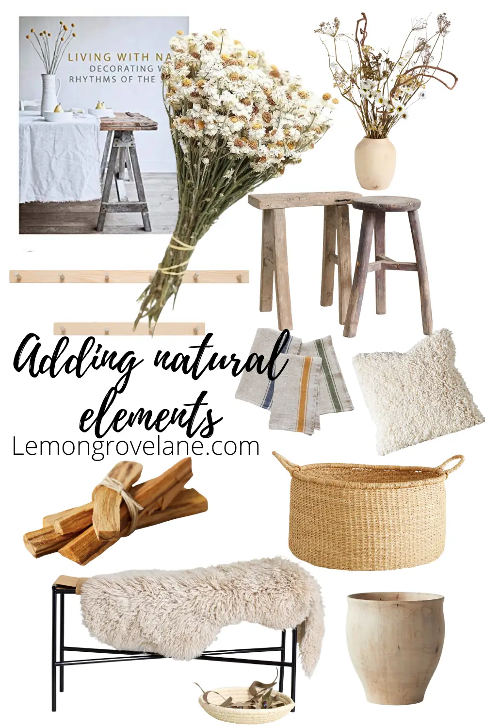 adding natural elements