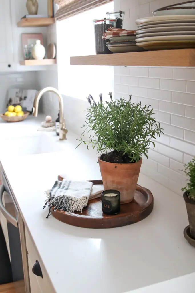 simple spring updates in the kitchen