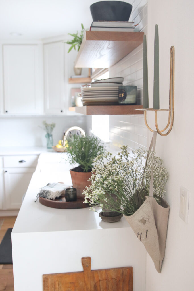 simple spring updates in the kitchen
