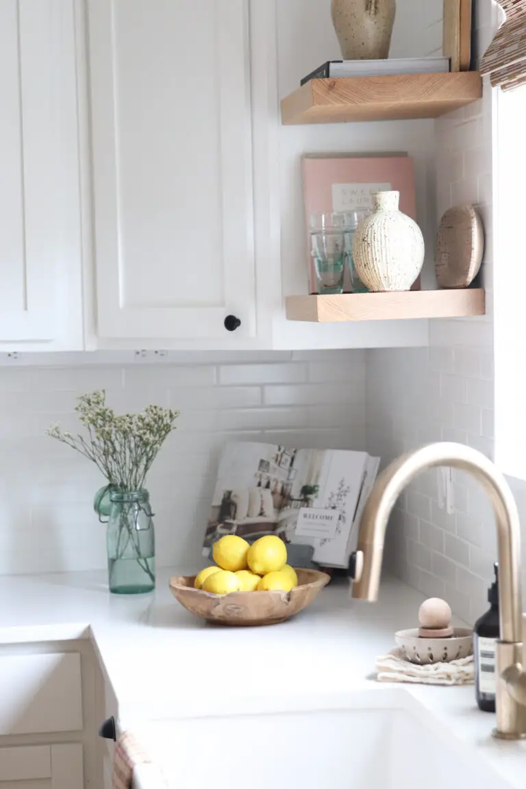 simple spring updates in the kitchen