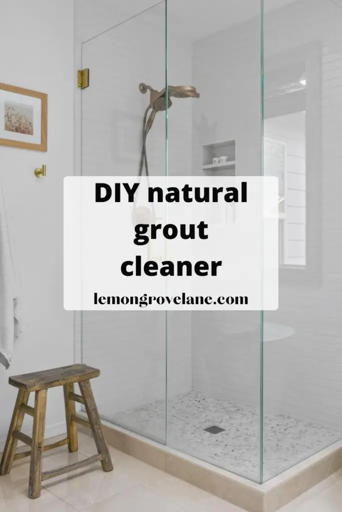 diy natural grout cleaner