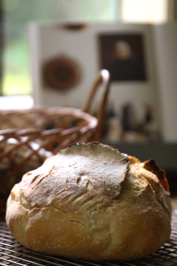 How to make sourdough bread | no-knead recipe
