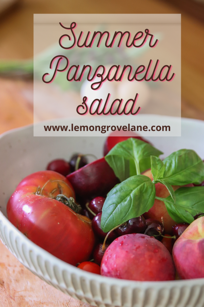 summer panzanella salad