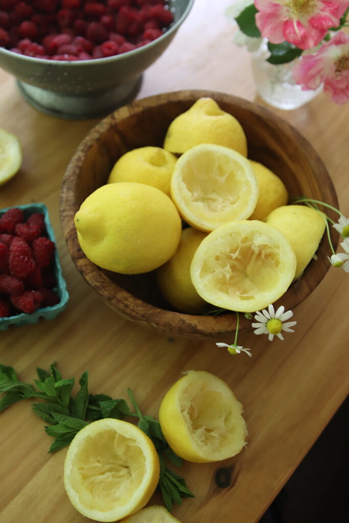 how to make raspberry lemonade
