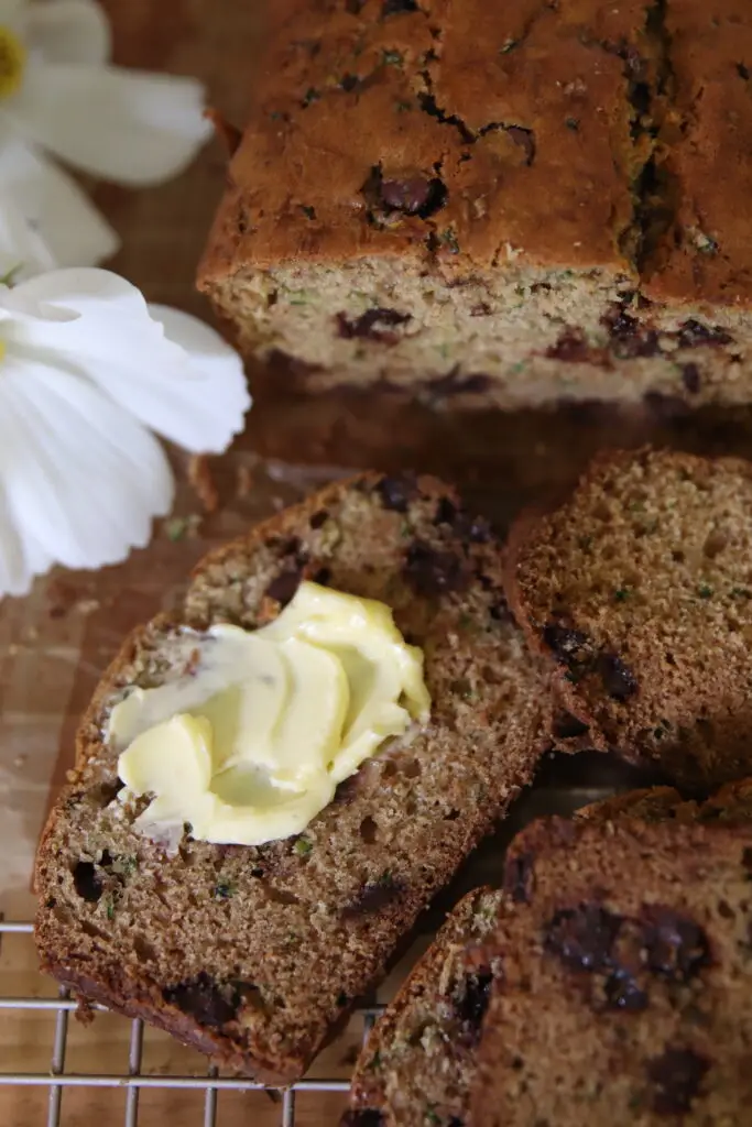 Easy Sourdough Chocolate Zucchini Bread