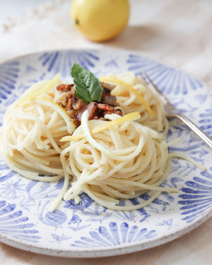 Easy Spaghetti Limone | weeknight pasta recipe