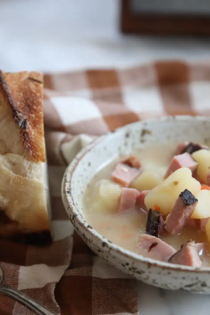 potato ham soup