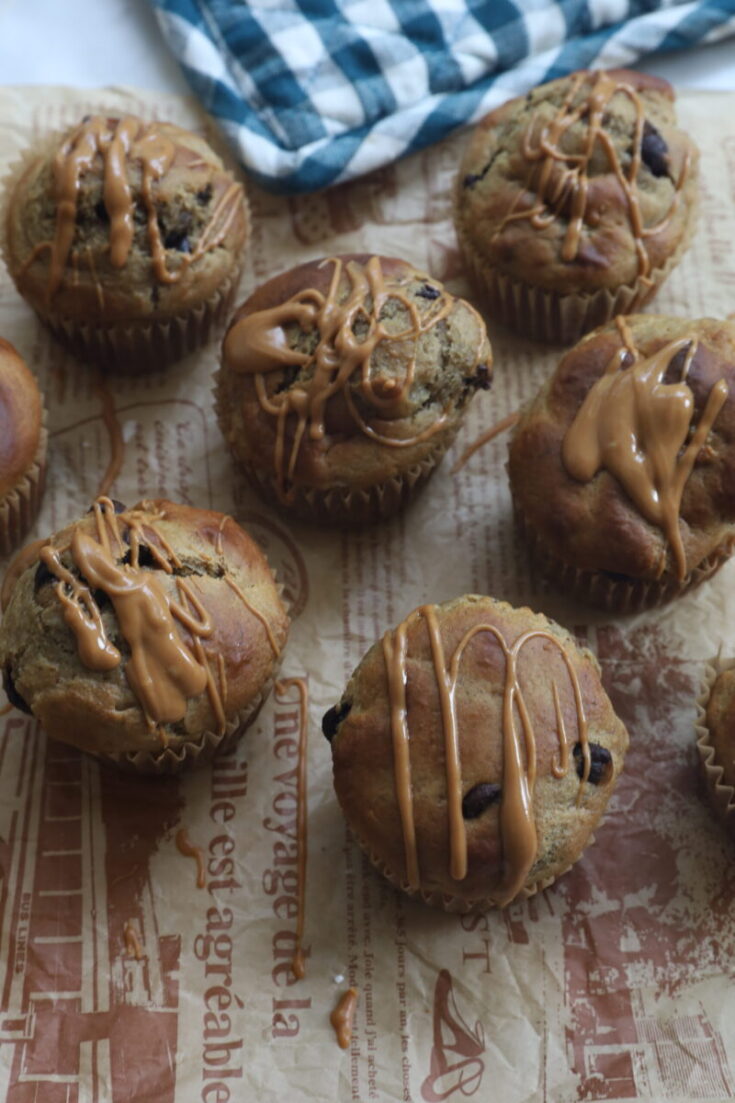 Peanut Butter Chocolate muffins