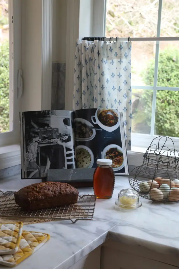 banana bread with brown butter