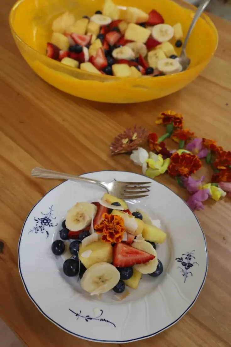 Summer Sunset Fruit Salad