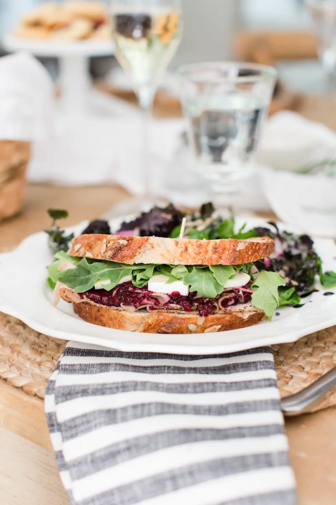 blackberry luncheon ideas