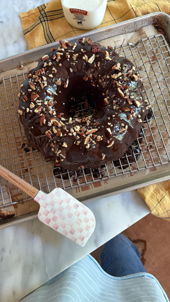 Chocolate Buttermilk Bundt Cake