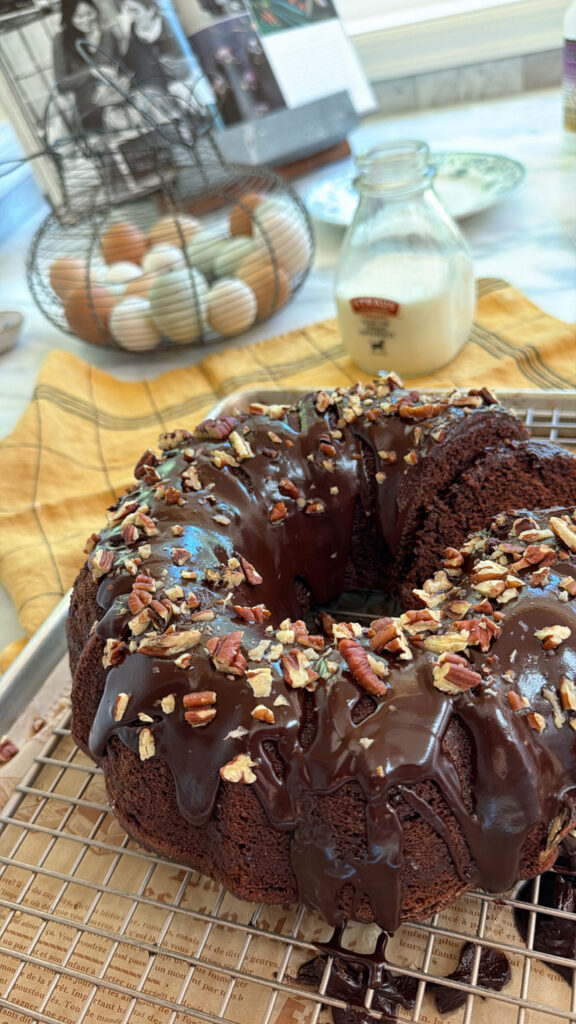 Chocolate Buttermilk Bundt Cake