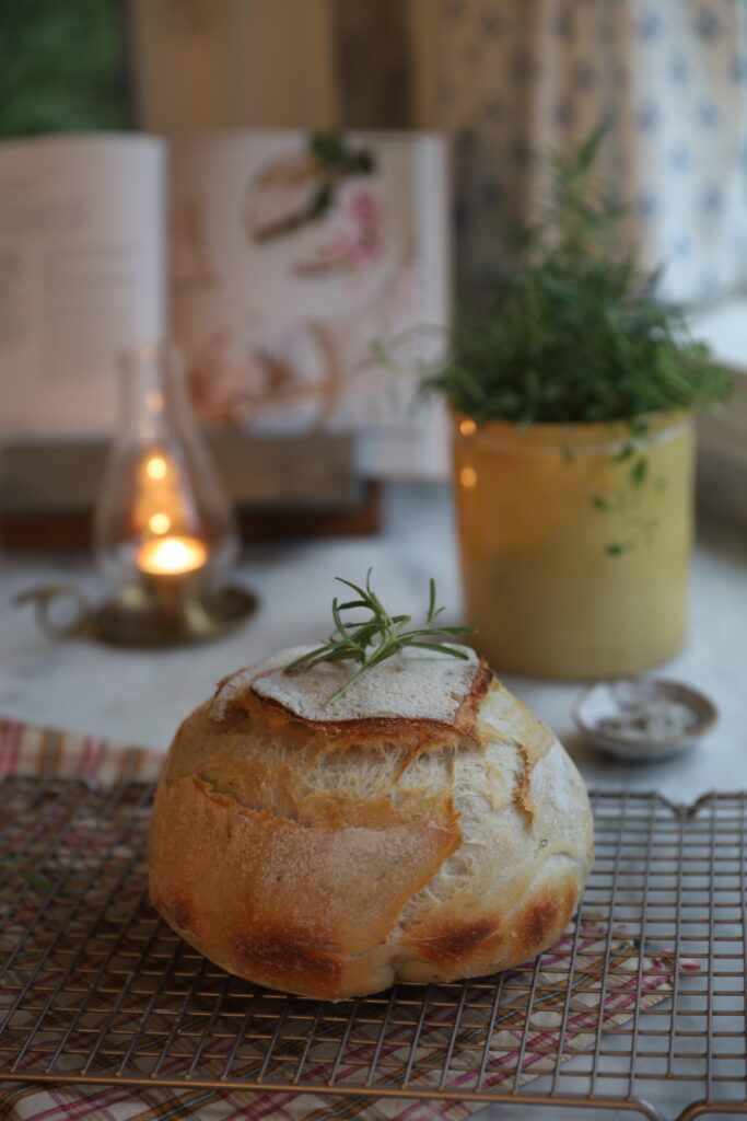 sourdough with rosemary