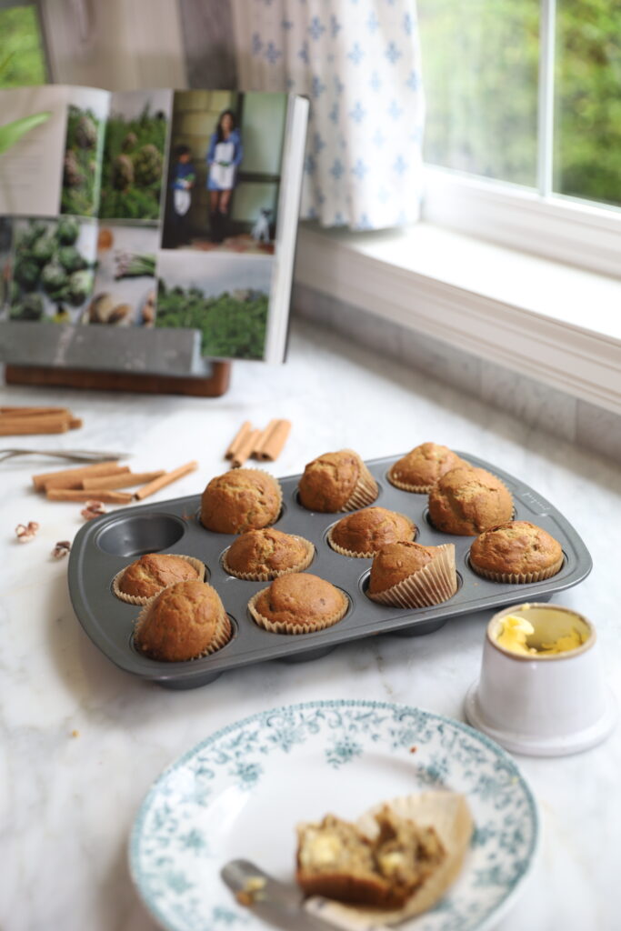banana protein muffins