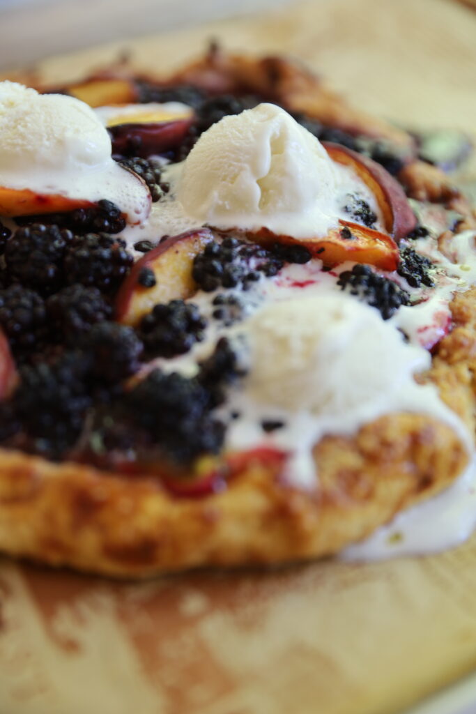 Blackberry Peach Galette