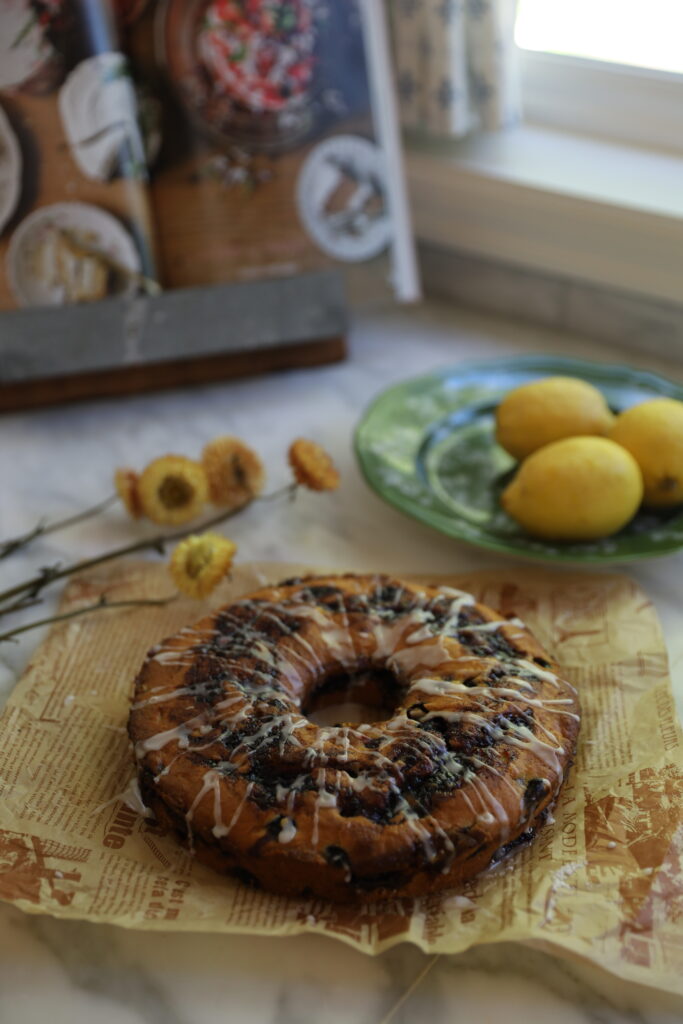 blueberry yogurt coffee coffee cake