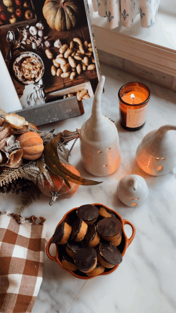 Chocolate Pumpkin cups