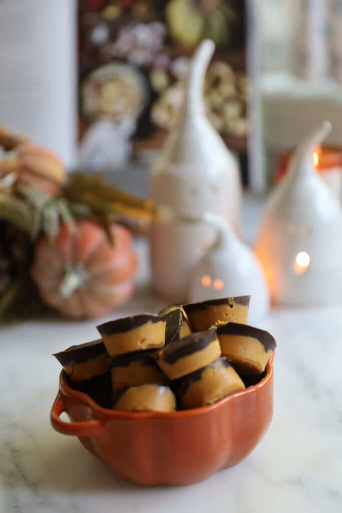 Chocolate Pumpkin cups