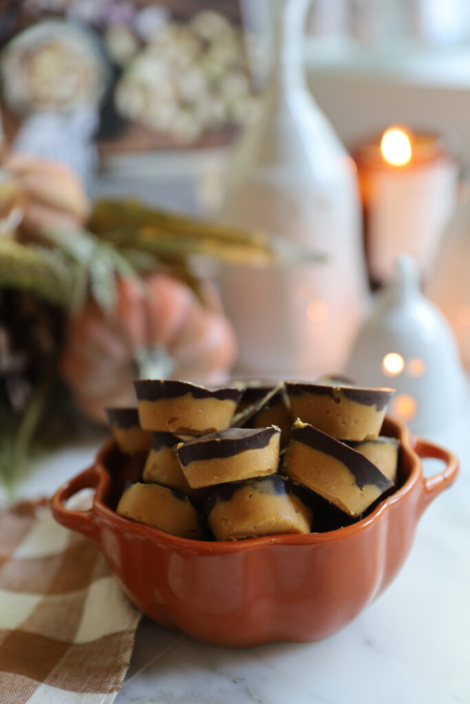Chocolate Pumpkin cups