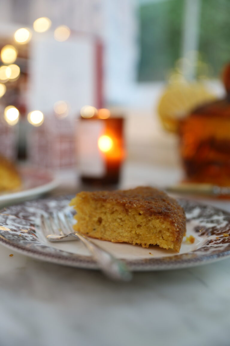 Caramelized skillet cornbread