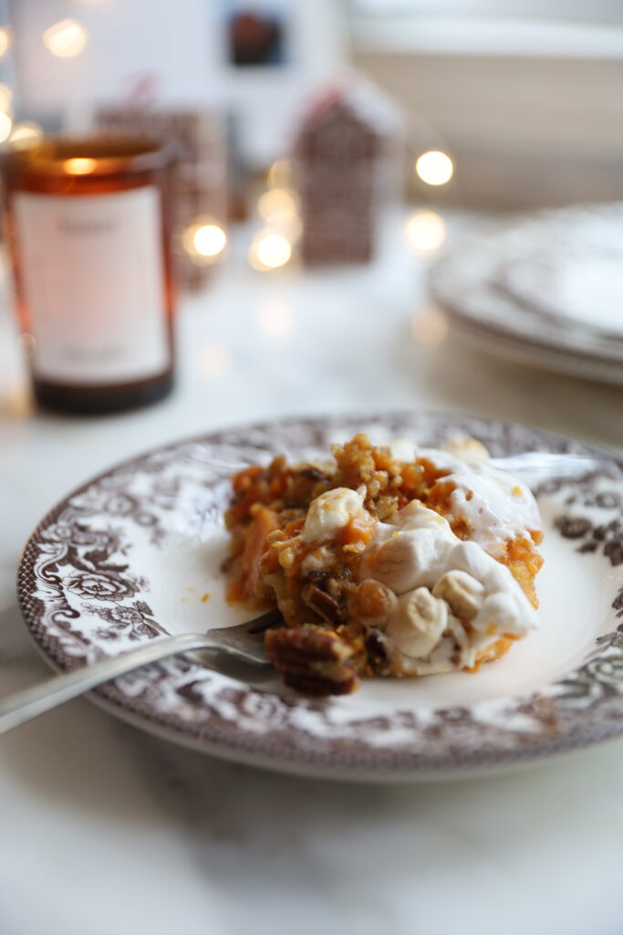 Dad's sweet potato casserole