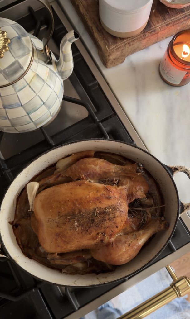 slow roasted pull-apart chicken