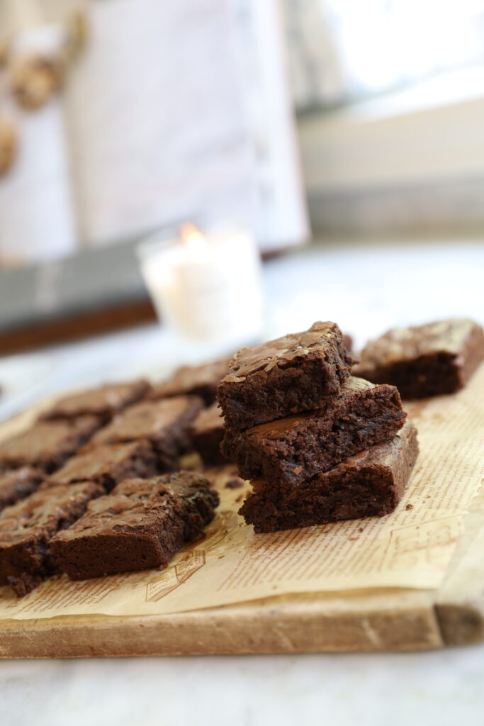 gooey chocolate brownies