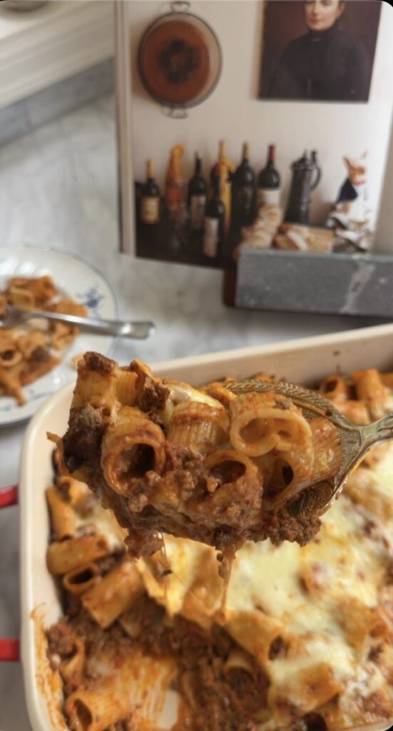 The Creamiest Baked Penne