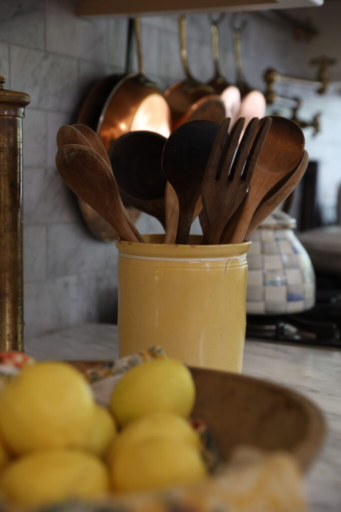 How I deep clean my wood spoons