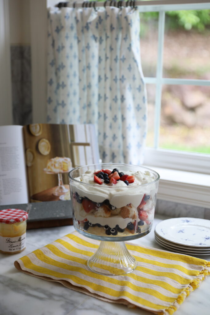 lemon berry trifle
