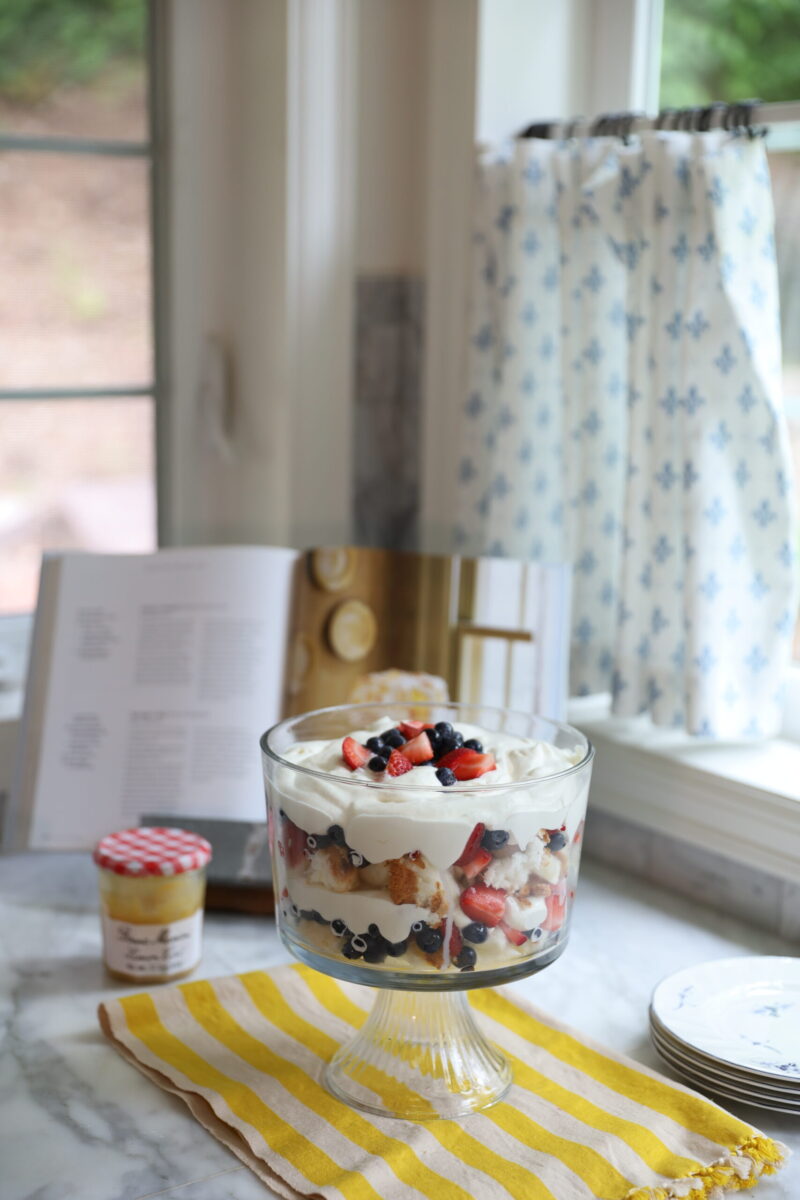 lemon berry trifle