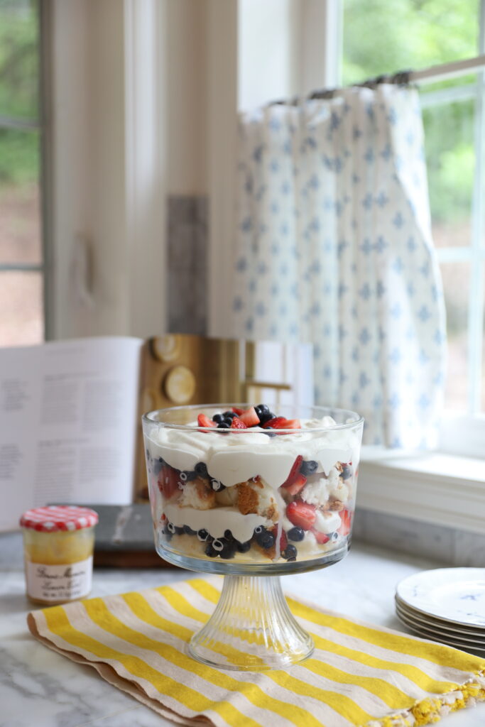 lemon berry trifle