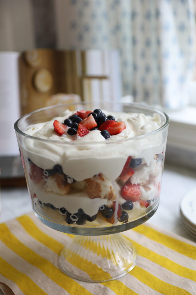 lemon berry trifle