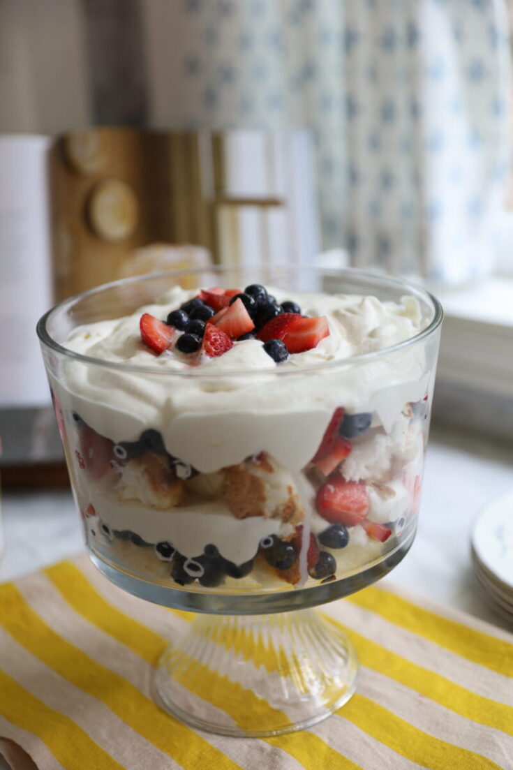 lemon berry trifle
