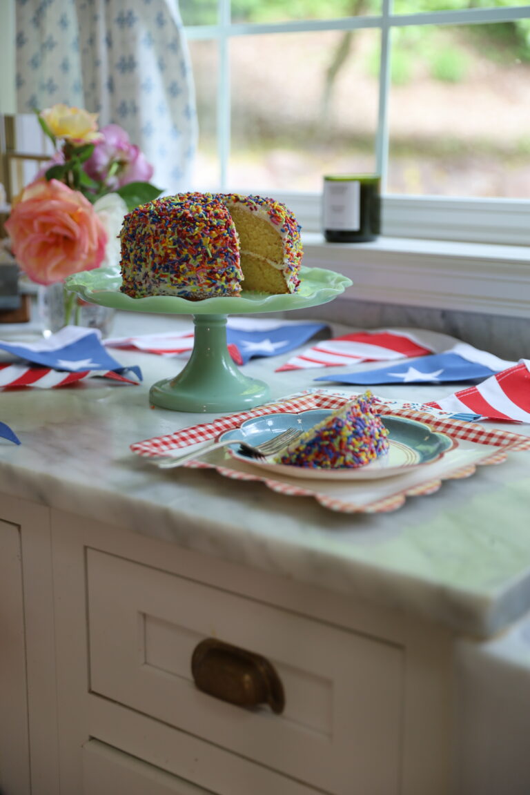 celebration sprinkle cake