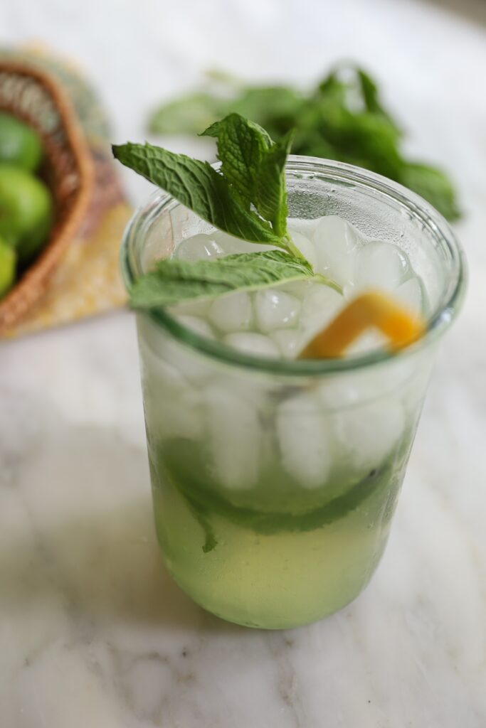 Lime & Mint Electrolye Mocktail